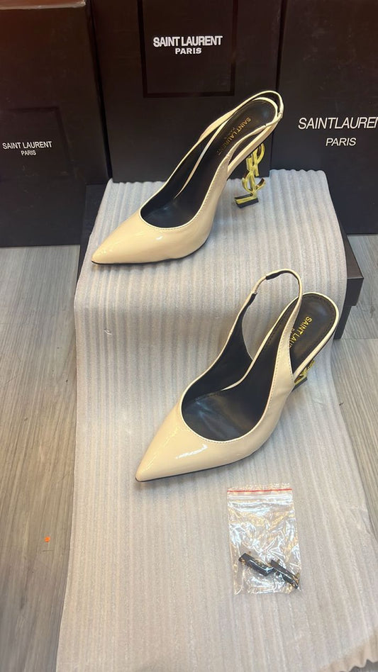 YSL PUMPS HEEL